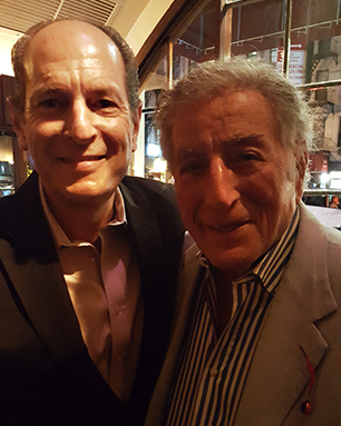 Lee Glantz with Tony Bennett